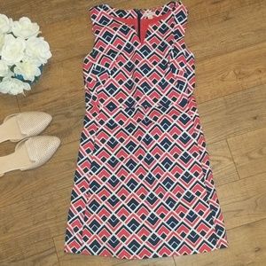 GAP - Geometric print shift dress